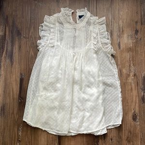 Blue Rain Textured Blouse